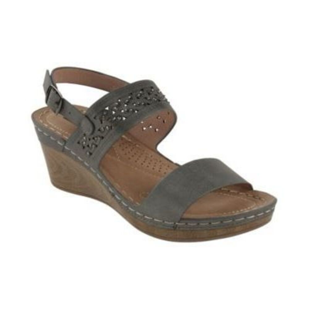 GC Foley Comfort Wedge Sandals 8